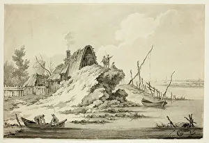 Rustic Seaside Scene, n.d
