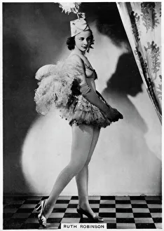 Musical Comedy Prints: Ruth Robinson, British actress, 1938