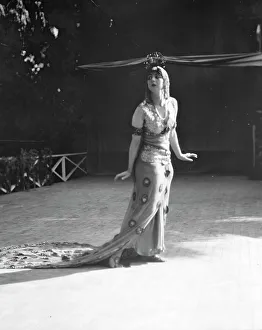 Miss Ruth St Denis Prints: Ruth St. Denis dancers, between 1910 and 1935. Creator: Arnold Genthe