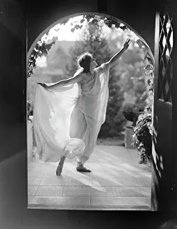 Miss Ruth St Denis Prints: Ruth St. Denis dancers, between 1910 and 1935. Creator: Arnold Genthe