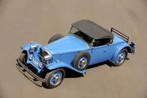 Ruxton Model C Roadster 1932 Prints: Ruxton model c roadster 1932. Artist: Simon Clay