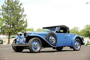 Ruxton Model C Roadster 1932 Prints: Ruxton model c roadster 1932. Artist: Simon Clay