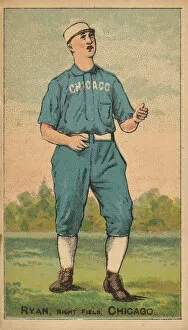 Baseball Player Gallery: Ryan, Right Field, Chicago, from the Gold Coin series (N284