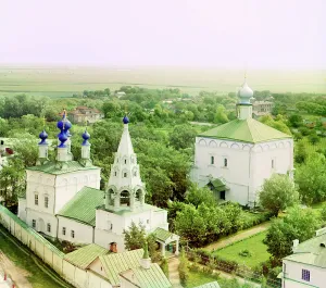 Onion Dome Prints: Ryazan: Monastery of Our Savior from the northwest