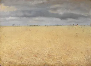 Crop Prints: A Rye Field near Ring Village, 1887. Creator: Laurits Andersen Ring