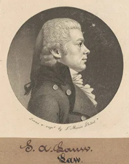 S. A. Law, 1800. Creator: Charles Balthazar Julien Fevret de Saint-Memin