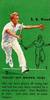S. B. Wood - Volley Off Wrong Foot, c1935. Creator: Unknown