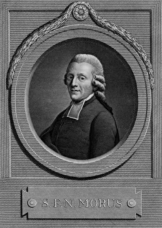 Johann Friedrich Prints: S. F. N. MORUS, 1793. Artist: Johann Friedrich Bause