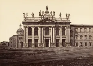 Constant Prints: S. Giovanni Laterano, 1848-52. Creator: Eugene Constant
