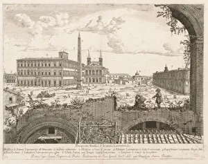 S. Giovanni in Laterano from Prospectus Locurum Urbis Romae Insign[ium], 1666