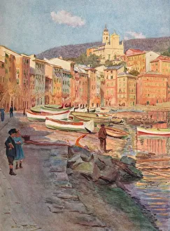 Artist In The Riviera Prints: S. Margherita Ligure, c1910, (1912). Artist: Walter Frederick Roofe Tyndale