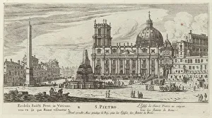 Apostolic Palace Prints: S. Pietro, 1640-1660. Creator: Israel Silvestre