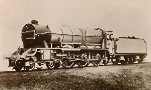 Tender Prints: The S. R. Lord Nelson Express Locomotive, c1930. Creator: Unknown