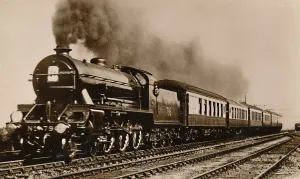Pullman Prints: The S. R. Southern Belle Pullman Express, c1930s. Creator: Unknown