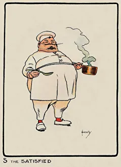 S the Satisfied, 1903. Artist: John Hassall
