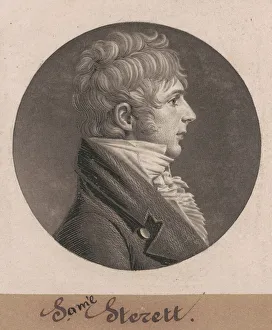 S. Sterett, 1804. Creator: Charles Balthazar Julien Fevret de Saint-Memin