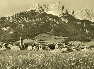 Muller Prints: Saalfelden am Steinernen Meer, Austria, c1935. Creator: Unknown