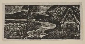 Publius Vergilius Maro Prints: Sabrinas Silvery Flood, from Thorntons Pastorals of Virgil, 1821