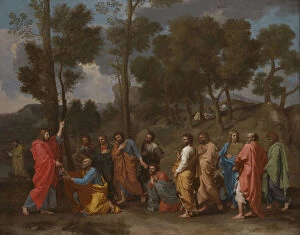 Poussin Gallery: The Sacrament of Ordination (Christ presenting the Keys to Saint Peter)