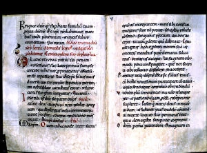 Images Dated 23rd May 2013: Sacramentary of the monastery of Ripoll, manuscript on parchment, c. 1050