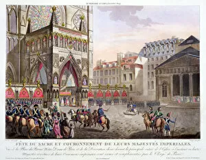 Beauharnais Collection: Sacred Festival and Coronation of their Imperial Majesties, Paris, 1804 (1806)