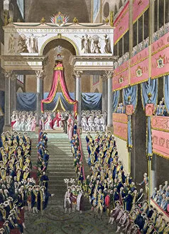 Images Dated 6th June 2018: Sacred Festival and Coronation of their Imperial Majesties, Paris, 1804 (1806)