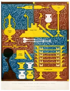 Sacred furniture and vessels of the Tabernacle of Israel, 15th century, (1840) Sacred furniture and vessels of the Tabernacle of Israel, 15th century, (1840)