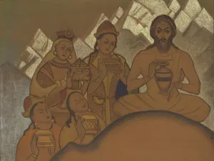 Nicholas Roerich Collection: The Sacred Gift. From the series Sikkim