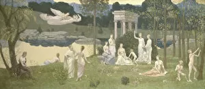 The Sacred Grove, Beloved of the Arts and the Muses, 1884 / 89