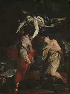 Abrahams Sacrifice Gallery: The Sacrifice of Abraham. Artist: Crespi, Giuseppe Maria (1665-1747)
