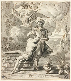 Jan Andrea Lievens Prints: Sacrifice of Abraham, n.d. Creator: Jan Lievens