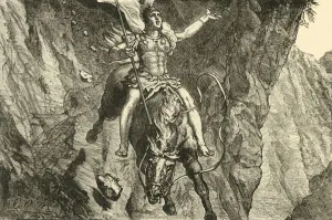 The Sacrifice of Curtius, 1890. Creator: Unknown