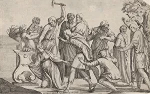 Iphigenia Gallery: Sacrifice of Iphigenia, 1607-61. Creator: Pierre Biard