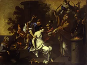 Euripides Prints: The Sacrifice of Iphigenia, 1650-1660. Creator: Tassel, Jean (1608-1667)
