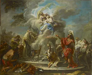 The Sacrifice of Iphigenia, 1749-1750. Creator: Doyen, Gabriel Francois (1726-1806)