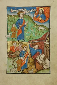 Abram Prints: The Sacrifice of Isaac, about 1480-1490. Creator: Unknown