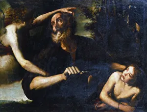 Restraint Prints: The Sacrifice of Isaac, early 17th century. Artist: Giuseppe Vermiglio