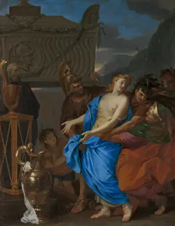 Charles Le Gallery: The Sacrifice of Polyxena, 1647. Creator: Charles le Brun