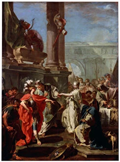 Trojan Wars Gallery: The Sacrifice of Polyxena, 1730s. Artist: Giovanni Battista Pittoni the Younger