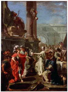 Pittoni Prints: The Sacrifice of Polyxena, 1730s. Artist: Giovanni Battista Pittoni the Younger