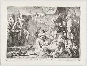 Vulnerability Gallery: The Sacrifice of Polyxena, 1776. Creator: Giovanni David
