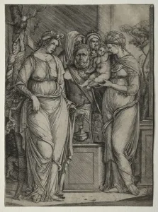 Sacrifice of Priapus. Creator: Jacopo de Barbari (Italian, 1440 / 50-before 1515)