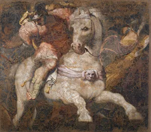 Gambara Prints: The Sacrificial Death of Marcus Curtius