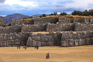 Sacsahuaman Fortress, Cusco, Peru, 2015. Creator: Luis Rosendo