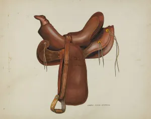 Saddle Gallery: Saddle, c. 1936. Creator: Eva Fox