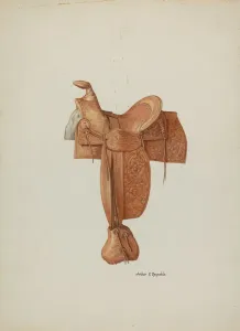 Saddle, c. 1940. Creator: Arthur P. Reynolds