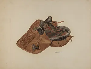 Side Saddle, c. 1941. Creator: Sydney Roberts