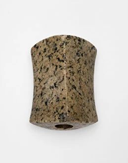 Granite Gallery: Saddle-Face Bannerstone, c. 2600 B.C. Creator: Unknown
