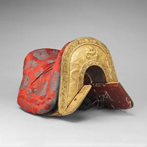 Equestrian Equipment Prints: Saddle, Saddle Pad... Tibetan, 18th-19th century. Creator: Unknown