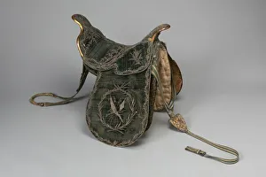 Saddle Gallery: Saddle, Spain, late 18th century, possibly 19th century(?). Creator: Unknown